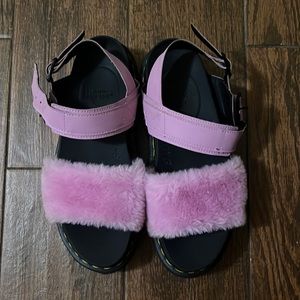 Dr. Martin Voss fluffy mallow pink -hydro leather sandals